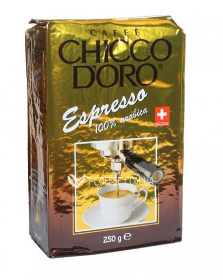 Кава CHICCO D'ORO Espresso мелена 250 г (7610899190251)