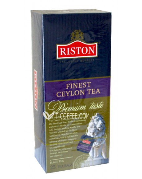 Чай RISTON Finest Ceylon Tea Файнест Цейлонський 25 х 1,5 г