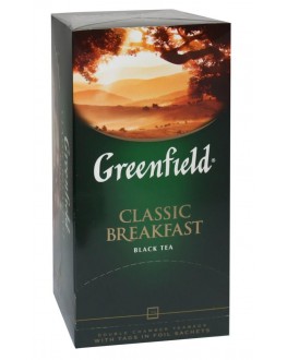 Чай GREENFIELD Classic Breakfast Класичний Сніданок 25 х 2 г (4820022861993)