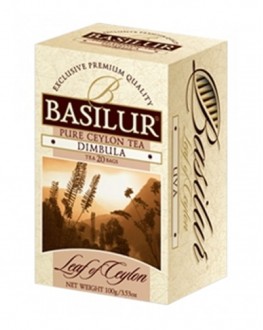 Чай BASILUR Dimbula Дімбула - Лист Цейлону 20 х 2 г (4792252001213)