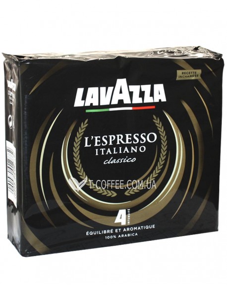 Кава LAVAZZA L'Espresso Italiano Classico мелена 2 x 250 г