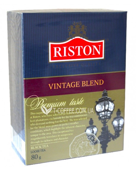 Чай RISTON Vintage Blend Вінтаж Бленд 100 г к/п (4792156003245)