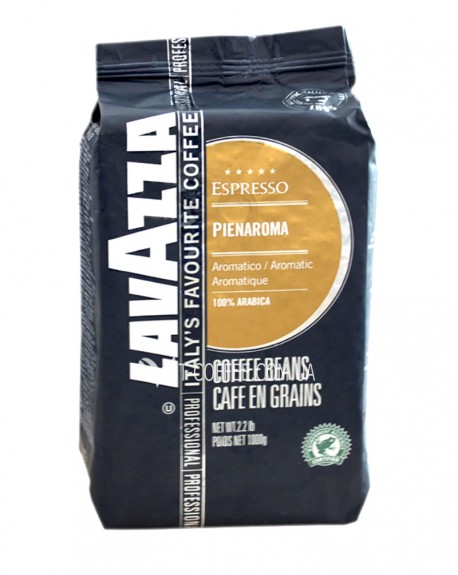 Кава LAVAZZA Espresso Pienaroma зернова 1 кг (8000070023017)