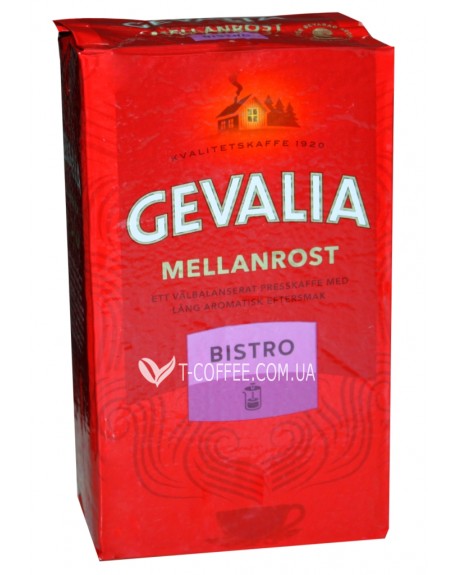 Кава GEVALIA Mellan Rost Bistro мелена 450 г (8711000530252)