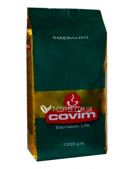 Кава COVIM Smeraldo зернова 1 кг (8011952104304)