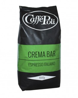 Кава POLI Crema Bar зернова 1 кг (8019650000348)