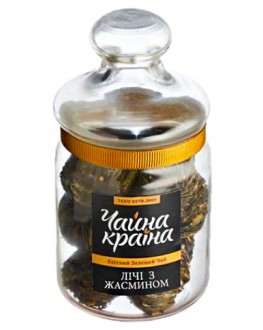 Лічі з жасмином зелений в'язаний чай Чайна Країна 100 г ст. б.
