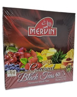 Чай MERVIN Gourmet Black Teas Фруктово - Ягідне асорті 60 х 1,5 г (4792055007283)