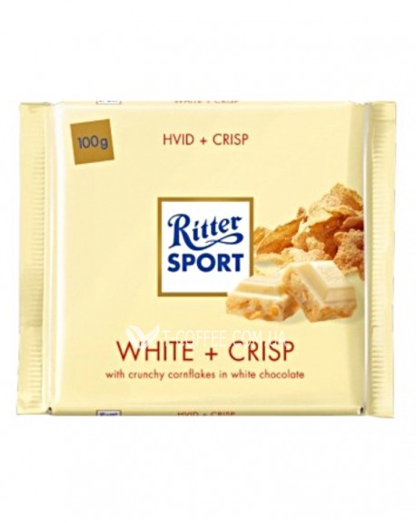 Шоколад RITTER SPORT Weiss Crisp Білий Грильяж 100 г