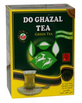 Чай AKBAR Do Ghazal Green Tea 100 г к/п (4796015724395)