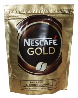 Кава NESCAFE Gold цільнозернова розчинна 200 г економ. пак. (8445290456625)