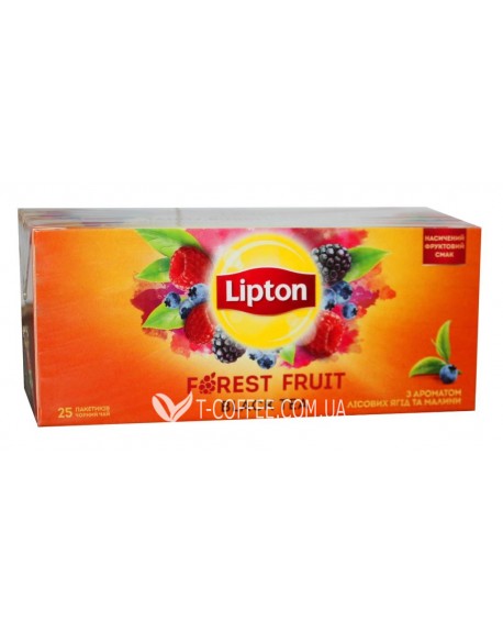 Чай LIPTON Forest Fruit Лісові Ягоди 25 х 1,8 г (4823084200830)