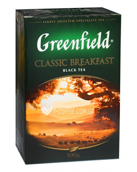 Чай GREENFIELD Classic Breakfast Класичний Сніданок 100 г к/п (4823096801308)