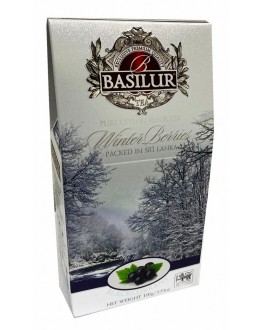 Чай BASILUR Blackcurrant Чорна Смородина - Зимові Ягоди 100 г к/п (4792252941540)