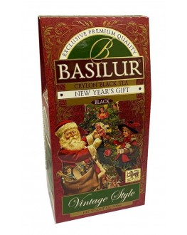 Чай BASILUR New Year's Gift Новорічний Подарунок - Вінтаж 100 г к/п (4792252932845)