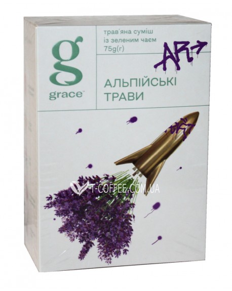 Чай GRACE! Alpine Herbs Альпійські Трави 75 г к/п (5060207692366)