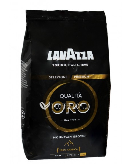 Кава LAVAZZA Qualita Oro Mountain Grown зернова 1 кг (8000070030022)