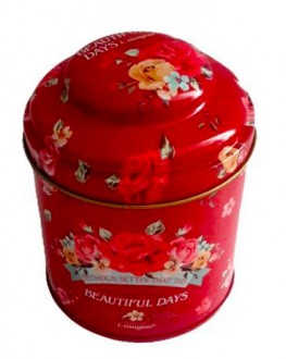 Банка Beautiful Days Червона жерстяна 150 г