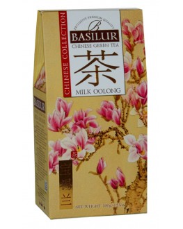 Чай BASILUR Milk Oolong Молочний Оолонг - Китайська 100 г к/п (4792252937628)