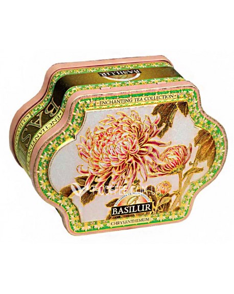 Чай BASILUR Chrysanthemum Хризантеми - Чарівна 100 г ж/б (4792252925533)