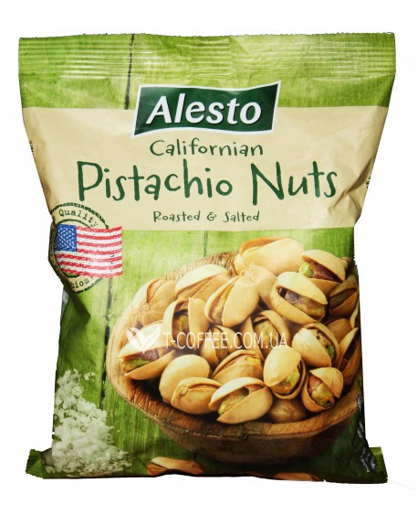 Фісташки ALESTO Californian Pistachios смажені солоні 250 г (20005719)