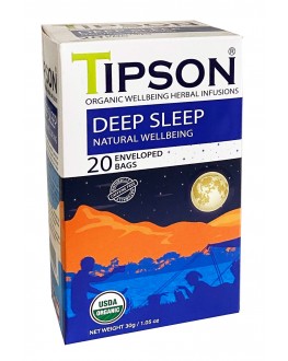 Чай TIPSON Natural Wellbeing Deep Sleep Глибокий Сон 20 х 1,5 г (4792252940949)