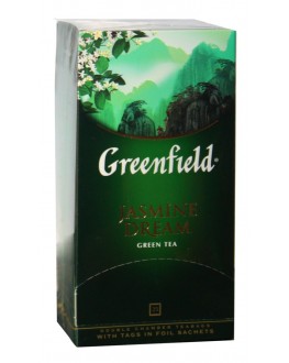 Чай GREENFIELD Jasmine Dream Зелений Жасмин 25 х 2 г (4823096801162)