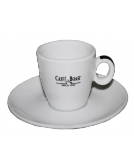Чашка з блюдцем CAFFE BOASI для еспресо порцелянова 60 мл