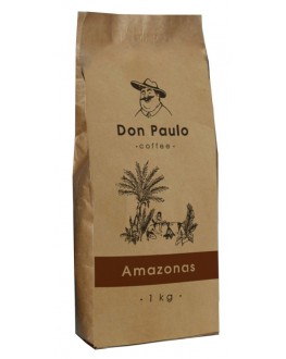Кава DON PAULO Amazonas зернова 1 кг