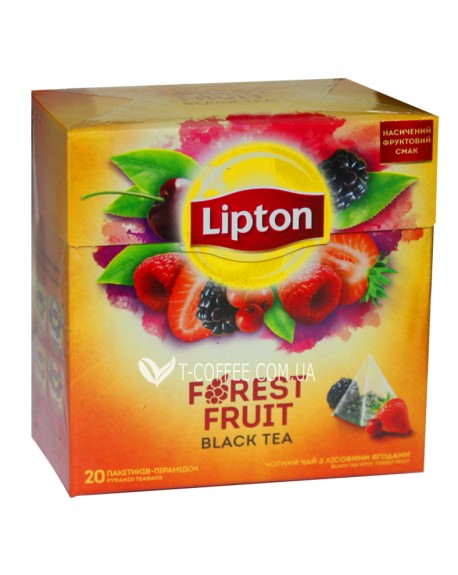 Чай LIPTON Forest Fruit Лісові Ягоди 20 х 1,7 г (4823084201103)
