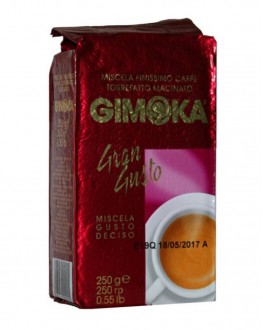 Кава GIMOKA Gran Gusto мелена 250 г (8003012000015)