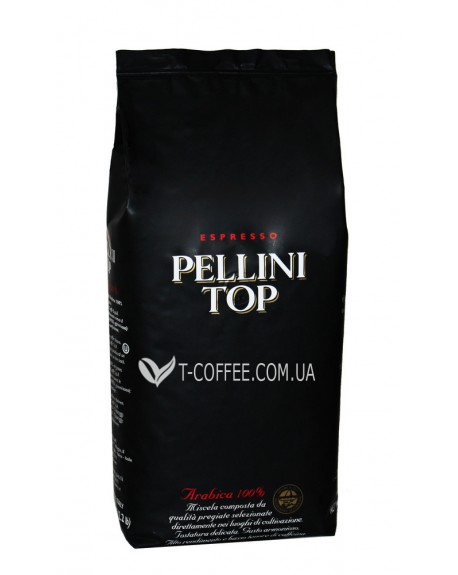 Кава PELLINI Top Arabica 100% зернова 1 кг (8001685092702)