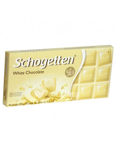 Шоколад SCHOGETTEN White Chocolate Білий 100 г (4000415856601)