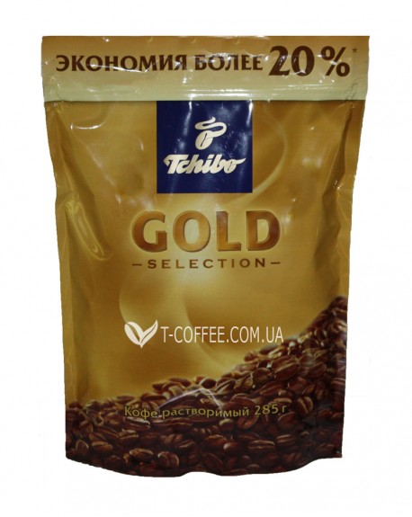 Кава TCHIBO Gold Selection розчинна 285 г економ. пак.
