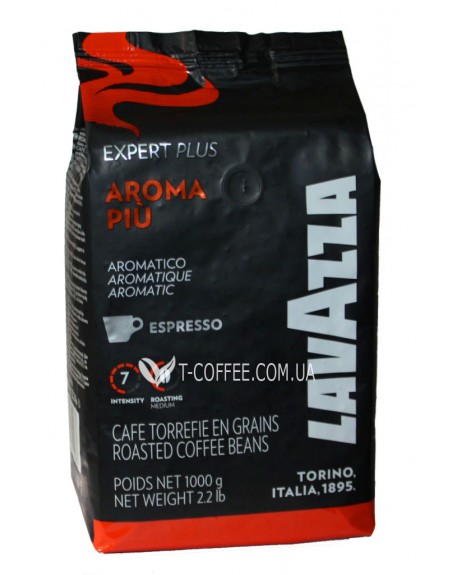 Кава LAVAZZA Expert Plus Aroma Piu зернова 1 кг (8000070029637)
