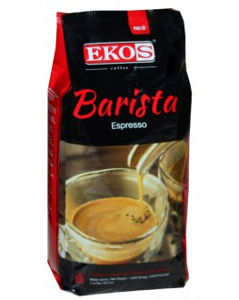 Кава EKOS Barista Espresso зернова 1 кг (5609374249074)
