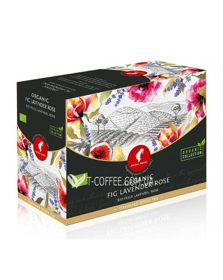 Чай JULIUS MEINL Bio White Tea Fig Lavender Rose Білий Інжир Лаванда Троянда 20 x 3,25 г