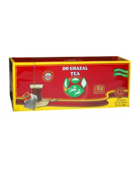Чай AKBAR Do Ghazal Pure Ceylon Tea 25 x 2 г (5014176003753)