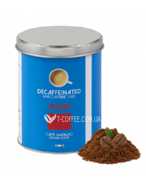 Кава MUSETTI Decaffeinated без кофеїну мелена 250 г ж/б - фото