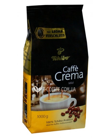Кава TCHIBO Caffe Crema Mild зернова 1 кг (4046234158977)