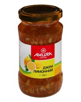 Джем AKURA Лимонний 200 г скл. б. (4820178461498)