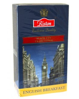 Чай RISTON English Breakfast Англійський Сніданок 200 г к/п (4792156003795)