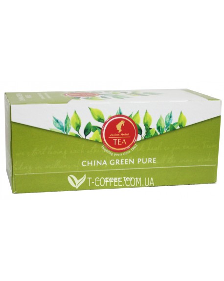Чай JULIUS MEINL China Green Pure Зелений Класичний 25 х 1,75 г (9000403885878)