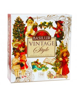 Чай BASILUR Assorted Vintage Асорті - Вінтаж 40 х 2 г (4792252934030)