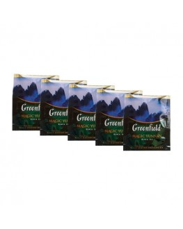Чай GREENFIELD Magic Yunnan Юннань 100 х 2 г економ. упаковка