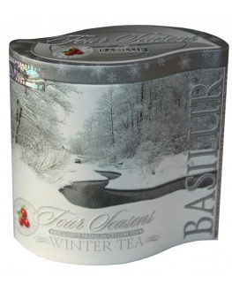 Чай BASILUR Winter Tea Зимовий - Пори Року 100 г ж/б (4792252929197)