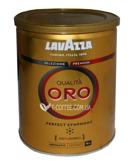 Кава LAVAZZA Qualita Oro мелена 250 г ж/б (8000070020580)