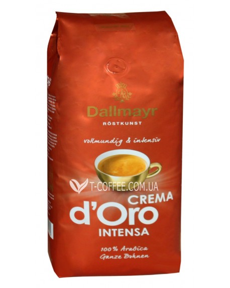 Кава DALLMAYR Crema d'Oro Intensa зернова 1 кг (4008167042709)
