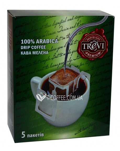 Кава TREVI Premium 5 х 8 г дріп-пакет (4820140050941)