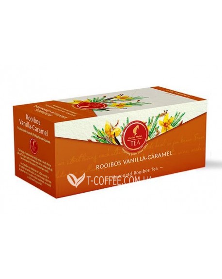 Чай JULIUS MEINL Rooibos Vanilla Caramel Ройбуш Ваніль Карамель 25 х 2 г (9000403885946)